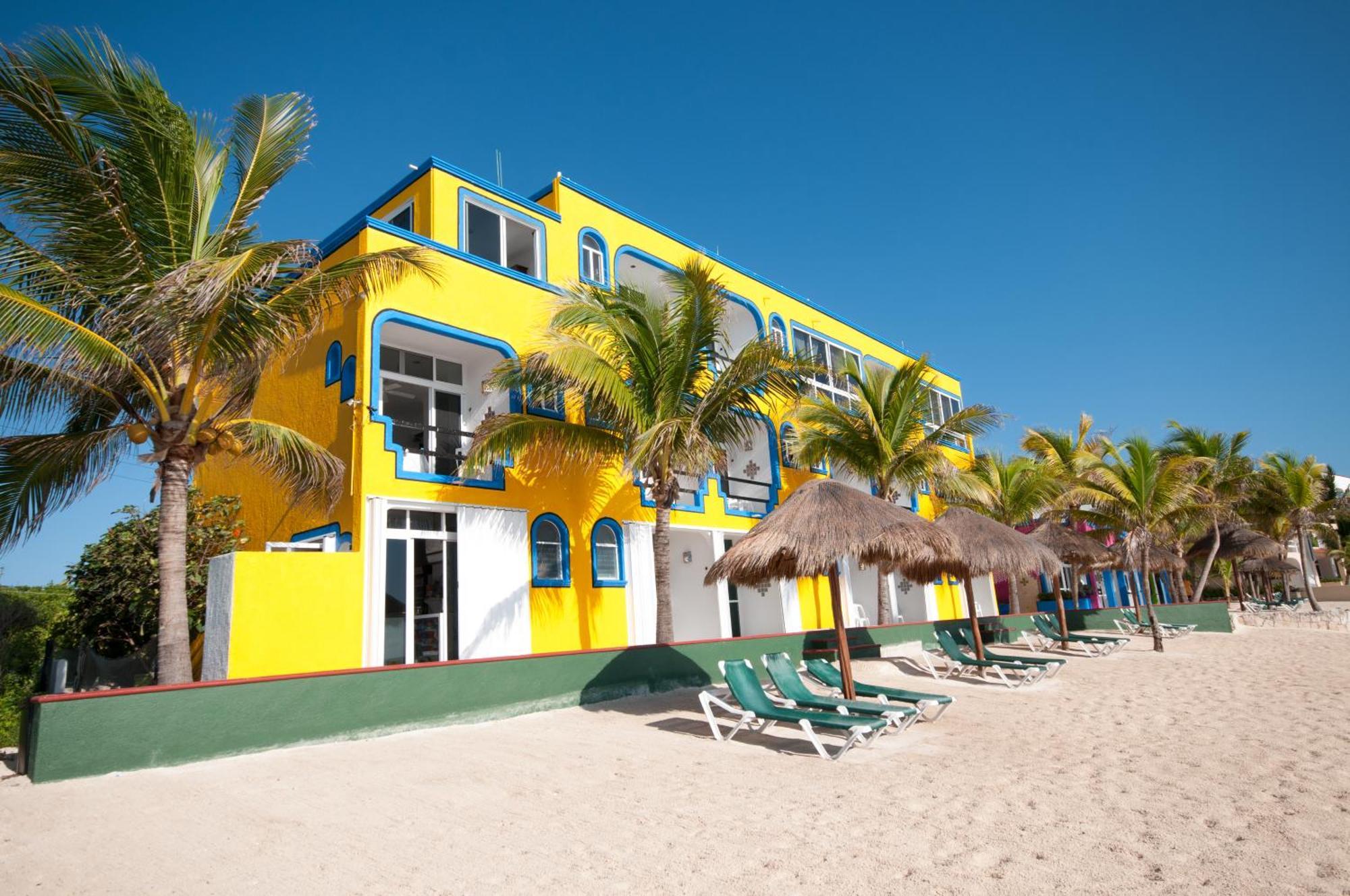 Del Sol Beachfront Akumal Rum bild